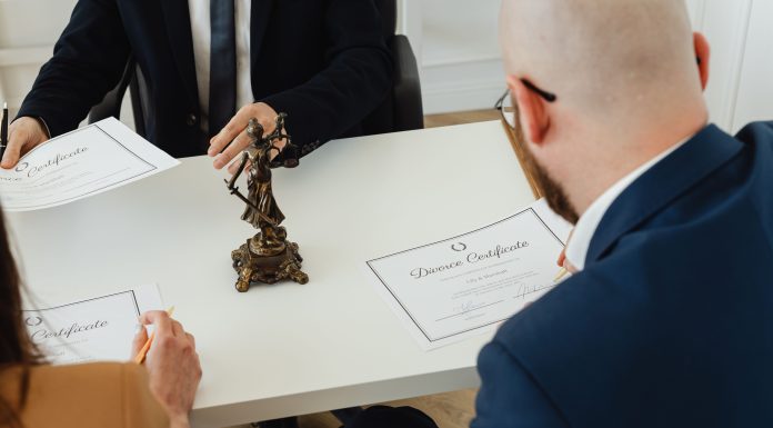 How Settlements Work: A Guide to the Legal Process Divorce certificate on the table top